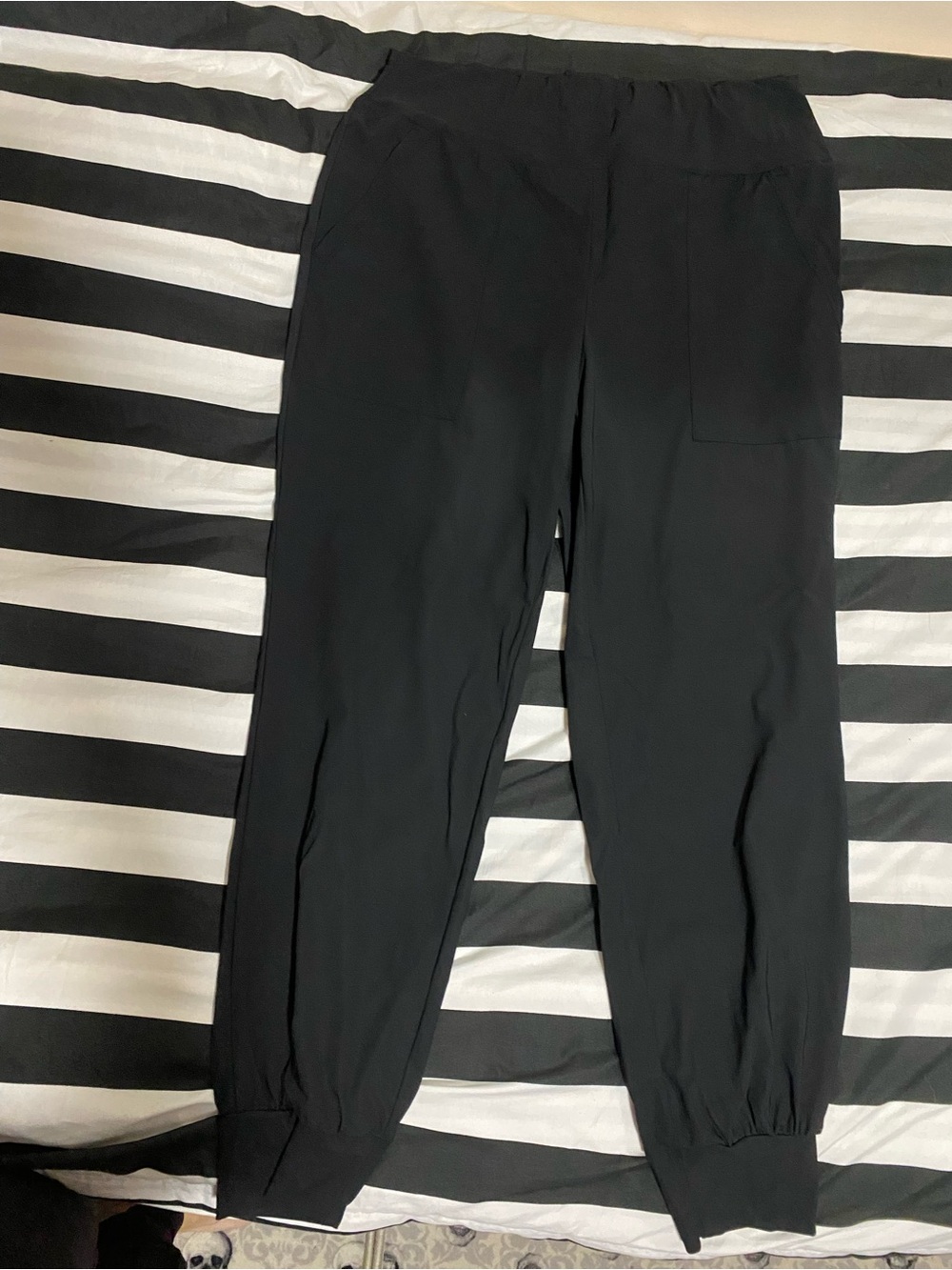 HALARA Black Athletic Jogger Pants